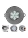 Silicone Spill Stopper Lid Cover, Food Boil-Proof Lid, Pot Cover Spill Stopper Lids, Splash Proof Silicone Pan, 13" Splatter Guard Pot Boil Safeguard for Pans Pots Boiling Kitchen