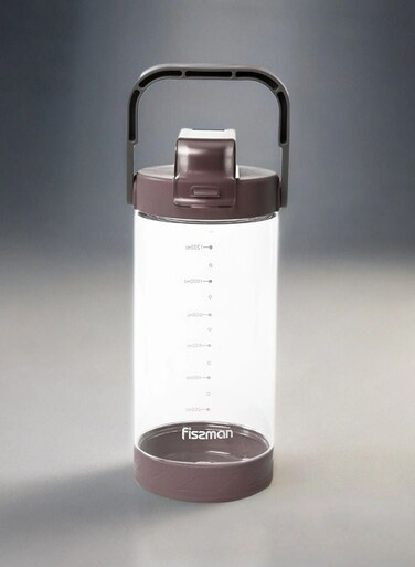 Water Bottle, BPA Free Non-Toxic, Plastic Homemade Juice Bottle, Cold Drinks 1400ml