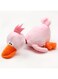 Plush Pet Squeakz Duck Family (Green/Pink/Yellow) Dog Toy - Multicolor - 1pc