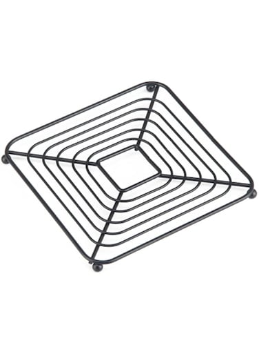 Royalford 18cm Iron Trivet Stand RF12448 Multi-purpose Pot Holders Heat Resistant Kitchen Worktop Protector Non-Slip Durable Potholders for Hot Dishes Square pot Holders