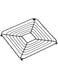 Royalford 18cm Iron Trivet Stand RF12448 Multi-purpose Pot Holders Heat Resistant Kitchen Worktop Protector Non-Slip Durable Potholders for Hot Dishes Square pot Holders