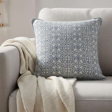 Home Heritage Orienta Cushion Indigo 50x50cm