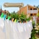 Washing Line Rope, Strong Steel Core Laundry Clothes Lines, Rot, Mould &amp; Weather Resistant Thick Strong Plastic PVC Cover Garden Outdoor (20m)