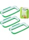 Hanging Rubbish Bag Holder, Portable Garbage Bags Rack,rubbish Bags Storage Rack Portable Practical Rubbish Bin for Cabinet Reusable Hanging Rubbish Bag Stand for Storage of Kitchen Waste,3pcs