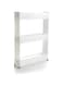 Dubai Gallery 3-Tier Portable Trolley Rack White