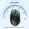 TECKNET Bluetooth Mouse, 4800 DPI Wireless Mouse, 2-Year Battery 6 Adjustable DPI, 6 Buttons Compatible with Laptop/Windows/Computer - Black