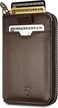 Vaultskin Notting Hill zip wallet with RFID protection (Brown)
