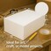 CRAFT MAGIC 1 Large Craft Foam Block - 11X17X7 Eps Polystyrene Blocks For Crafting, Modeling, Art Projects And Floral Arrangements Sculpting Diy School &amp; Home