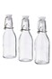 with stopper, clear glass, 15 cl