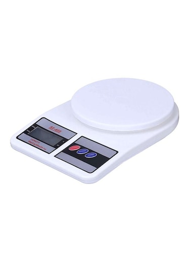Kitchen Scale White 25x19x5cm