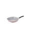 B&amp;S 28cm Non-Stick Square Grill Pan Pink &amp; White   Durable Aluminum