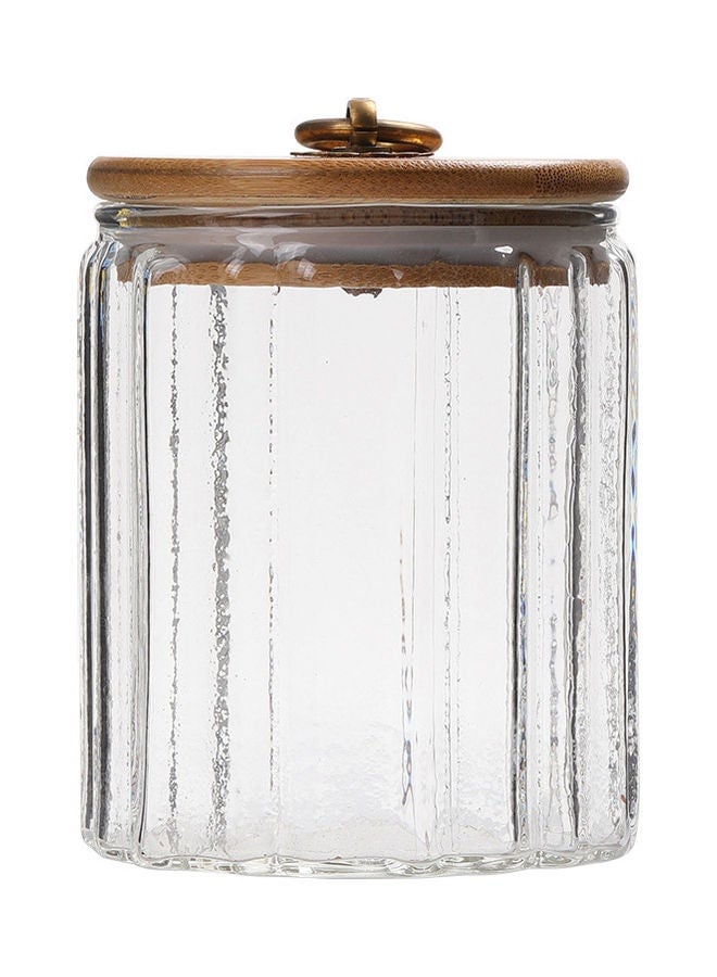Buy Borosilicate Glass Food Container With Lid Clear 500ml Online ...