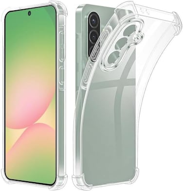 Transparent Crystal Clear Back Cover Case for Samsung Galaxy A17 5G   Shockproof Soft TPU Case   Cushioned Edges for Ultimat Protection Back Case for Samsung Galaxy A17 2025