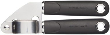 Masterclass Soft-Grip Stainless Steel Garlic Press, Carded