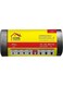 CHOICE 55 Gallons,Pack of 15-Pieces, Size 80*110 cm, Heavy Duty Bio-degradable Garbage Bags Roll, Bin Liners, Trash Bags