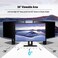EZYTEK 16 Inch Computer Privacy Screen Filter for 16:9 Widescreen Monitor, Removable 16 inch Anti Blue Light Glare Privacy Shield, Anti Spy Security Protector