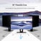EZYTEK 23 Inch Computer Privacy Screen Filter for 16:9 Widescreen Monitor, Removable 23 inch Anti Blue Light Glare Privacy Shield, Anti Spy Security Protector