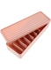 Oasisgalore Small Stand 1 Storage Box Multi- Functional Container Wire Case Compartmentalized Storage Pocket Desk Wire Organizer Cell Phone Desk Stand Desktop Cable Organizer Small Child Pink
