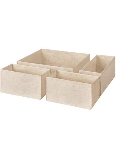 Digital Shoppy BOLL&Ouml;SUND Drawer organisers, set of 4, beige