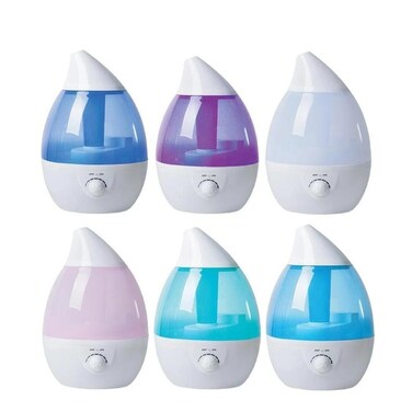 3L Water Drop Ultrasonic Humidifier - 25W Cool Mist Maker with Adjustable Control for Home