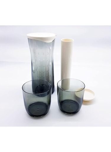 MISBAH Fruit and Veg Infuser Bottle with 2 cups