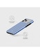 MOBCOS iPhone 17 Pro Max Blue Striped Premium Case Compatible with Hybrid Dual-Layer Hard Shell + Silicone Protection - Scratch-Resistant Shockproof Mobile Cover