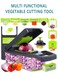 multifunctional vegetable cutting tool&iuml;&frac14;&OElig;Multifunctional 13-in-1 Food Cutter
