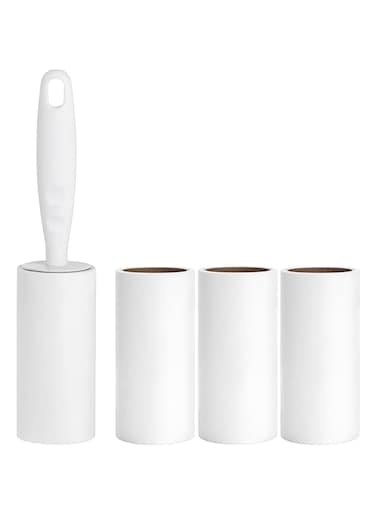 Ikea BASTIS Lint Roller Refill Set of 4, White (301.411.26)