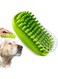 BIGTHREE Rubber Dog Bath &amp; Massage Brush, Pet Grooming Brush for Cats and Dogs, Pet Scrubber for Massage Comb, Silicone Shower Wash Curry Brush, for Short &amp; Long Hair Pets