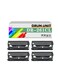 4-pcs DR261-CL Imaging Drum Unit Set for MFC-9140CDN MFC-9330CDW HL-3150CDN and HL-3170CDW Printers