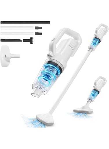 TAME Cordless Vacuum Cleaner, Lightweight Handheld Vacuum Cleaner,12000Pa Powerful Suction, 3 in 1 Lightweight Stick Vacuum Carpet &amp; Hard Floor Pet Hair