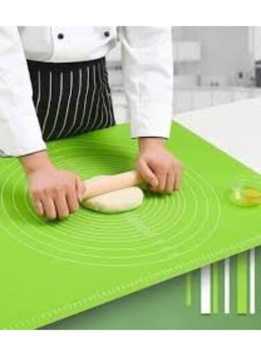 green Reusable Non-Stick Baking Mat