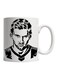 Messi Printed Ceramic Mug White/Black Standard