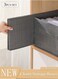3pcs Closet Storage Box Cubes with Handle Large Capacity Storage Bins Sturdy Foldable Storage Box Multifunctional Closet Organizer System for Clothing, Jeans, Toys, Books, Shelves, Closet, Wardrobe