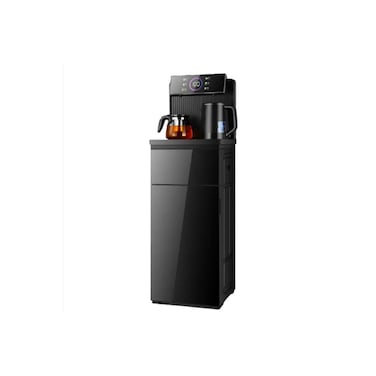 Smart Hot Water Dispenser, Touch Screen, Dual Outlet, Remote, Fast Heating, Black &ndash; Hot Only