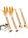 Silvervine Sticks for Cats, Silvervine Chew Stick Cat Toys,Teeth Cleaning for Cute Indoor Kitten, Interactive Cat Toy for Relieve Cat Anxiety and Stress (4 pcs)