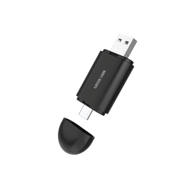 2-in-1 Wireless CarPlay &amp; Android Auto Adapter (Black)