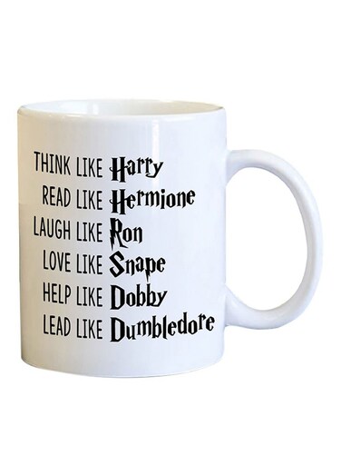 Your Wall Harry Potter Characters Printed Coffee Mug White/Black