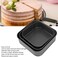 Springform Cake Pan Set of 3 &ndash; Non-Stick Leakproof Square Baking Pans with Removable Bottom, Durable Carbon Steel Cheesecake Bakeware