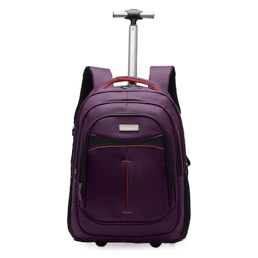 STARGOLD  Unisex Water Resistant Rolling Trolley Backpack With Adjustable Strap For School College Office Business And Travel 18 Inches