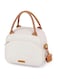 SZYYQ Womens Lunch Bag Insulated Lunch Box Cute Lunch Bags Reusable Freezable Tote Lunch Bag Organizer with Adjustable Shoulder Strap for Women Men Adult, Work, Picnic, Beige