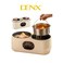 2 in 1 Double Cooking Pot, Multifunctional Electric Hot Pot with Double Liner and Digital Display DX3901