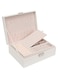 THERES Women's Leather Jewelry Boxes (Pink)