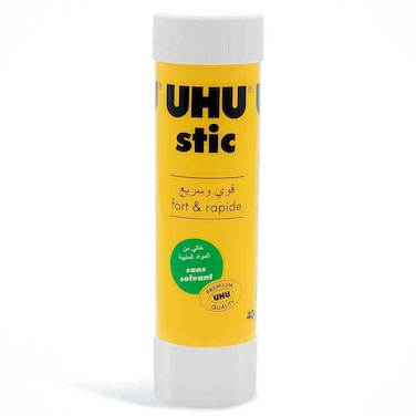 UHU Stic Glue Stick, White, 40g