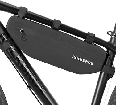 ROCKBROS ROCK BROS Bike Frame Bag Waterproof Bike Triangle Bag Bicycle Under Top Tube Bag Corner Pouch Storage Bag for Cycling Accessories