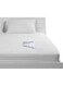 Linen Klub Glofresh Coral Fleece 220 GSM Waterproof Mattress Protector - Super Plush with Deep Pocket and All Around Elastic, Size: King 180 x 200 + 30 cm, White