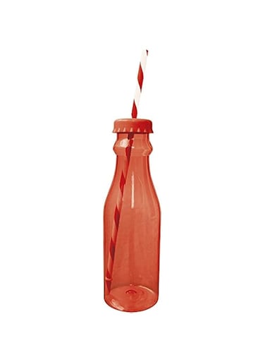 Zak Designs ZK 00780170 Rood OnTheGo Drinkfles met Rietje 700 ml