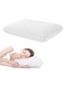 Memory Foam Bed Pillows, Pillow for Side and Back Sleeper, Pillow for Neck Pain Relief, Washable Removable Cover, Soft, White, 60x40x13cm