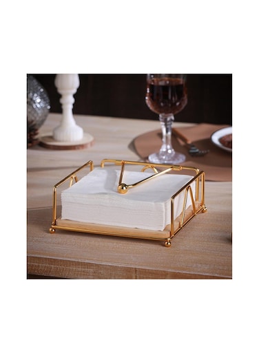 Holder Stable Base Easy Access Paper Pressing Smooth Extraction Non-slip Ball Fillet Grinding Napkin Rack
