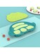 Baby Steamed Cake Mold Can DIY Steamed Cake Auxiliary Food Tools Food Grade Silicone Material (Green )